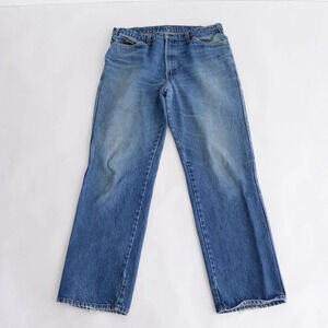 Vintage Great Western Garment Mid-wash Relaxed Fit Western Cowboy  Blue Jeans 38